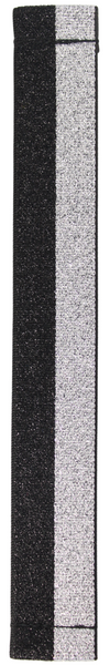 Black Silver Glitter Elastic Watch Band