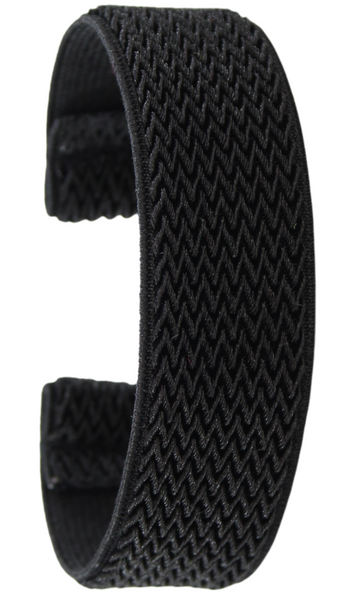 Retro Black Chevron Elastic Watch Band