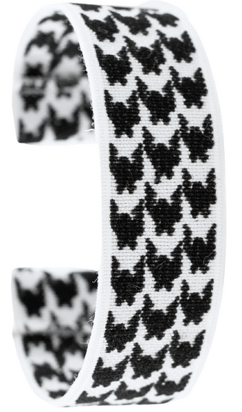 Houndstooth Elastic Watch Band