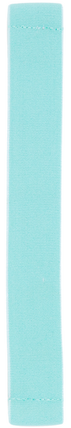 Solid Light Teal Elastic Watch Band