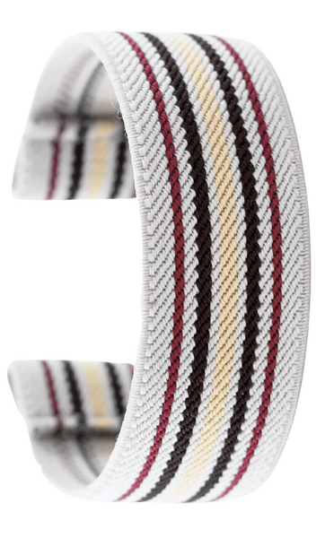 Canvas Stripes Elastic Watch Band