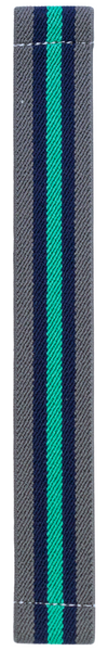 Grey Mint Striped Elastic Watch Band