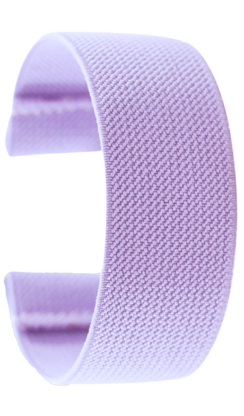 Solid Lilac Purple Elastic Watch Band