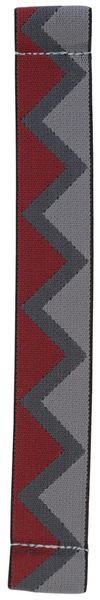 Red Grey Chevron Elastic Watch Band