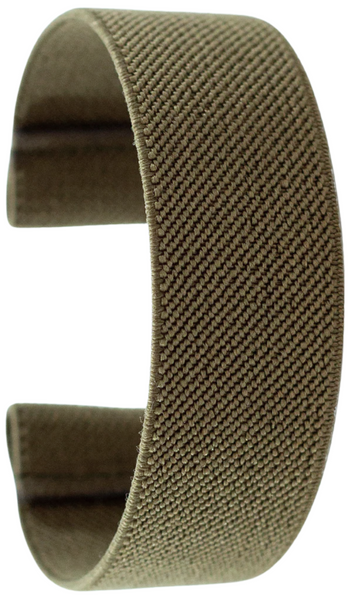Solid Army Green Elastic Watch Band