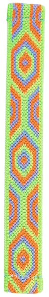 Neon Green Orange Geometric Elastic Watch Band