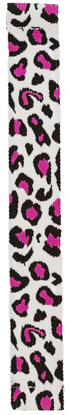 White Pink Leopard Elastic Watch Band