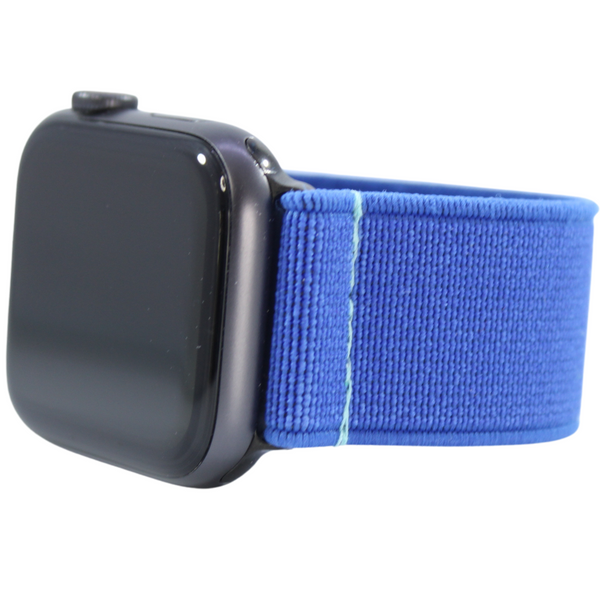 Solid Royal Blue Elastic Watch Band