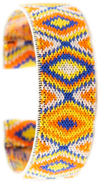Blue Orange Sand Elastic Watch Band