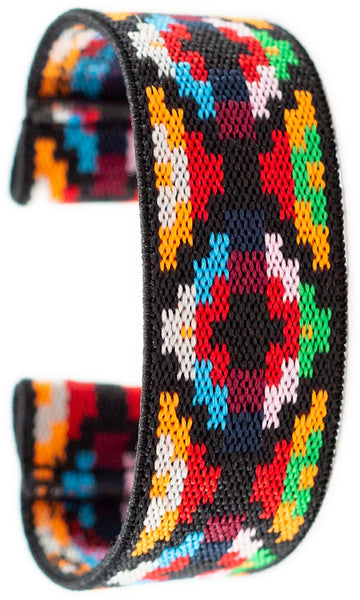 Red Aztec Elastic Watch Band