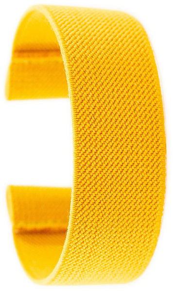 Solid Amber Elastic Watch Band