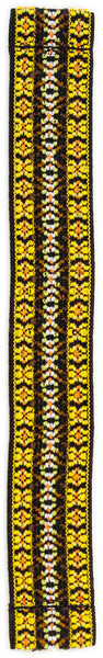 Yellow Tribal Elastic Watch Band
