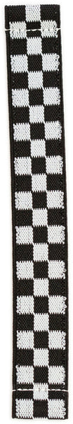 Black White Checkers Elastic Watch Band