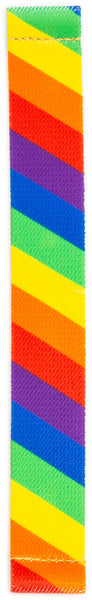 Rainbow Striped Elastic Watch Band