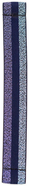 Purple Grey Glitter Elastic Watch Band