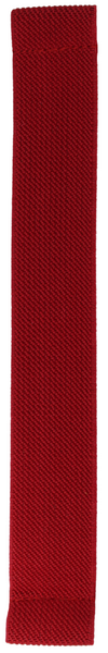 Solid Red Elastic Watch Band