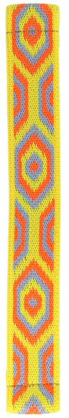 Yellow Neon Chevron Elastic Watch Band