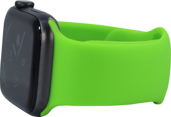 Bright Green Silicone Apple Watch Band