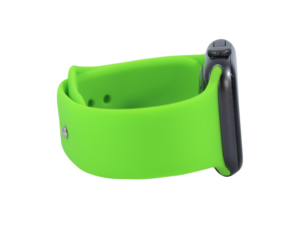 Bright Green Silicone Apple Watch Band