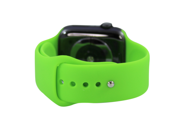 Bright Green Silicone Apple Watch Band