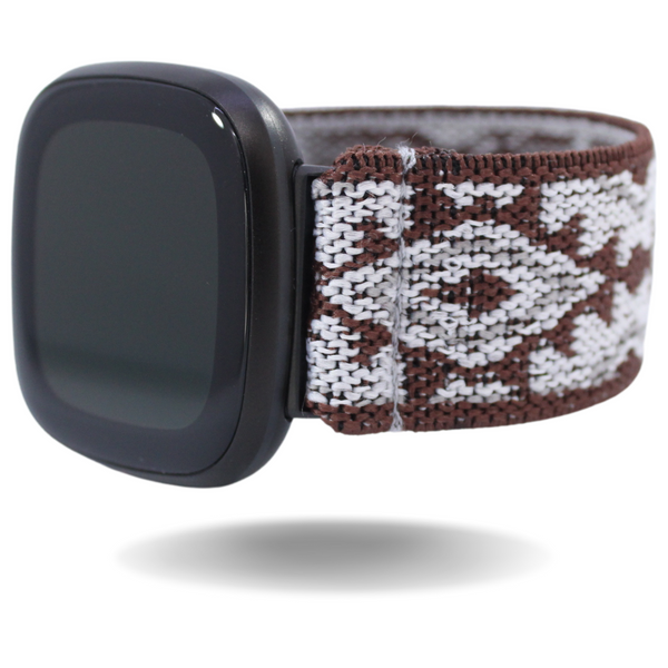 Brown Grey Tribal Elastic Watch Band