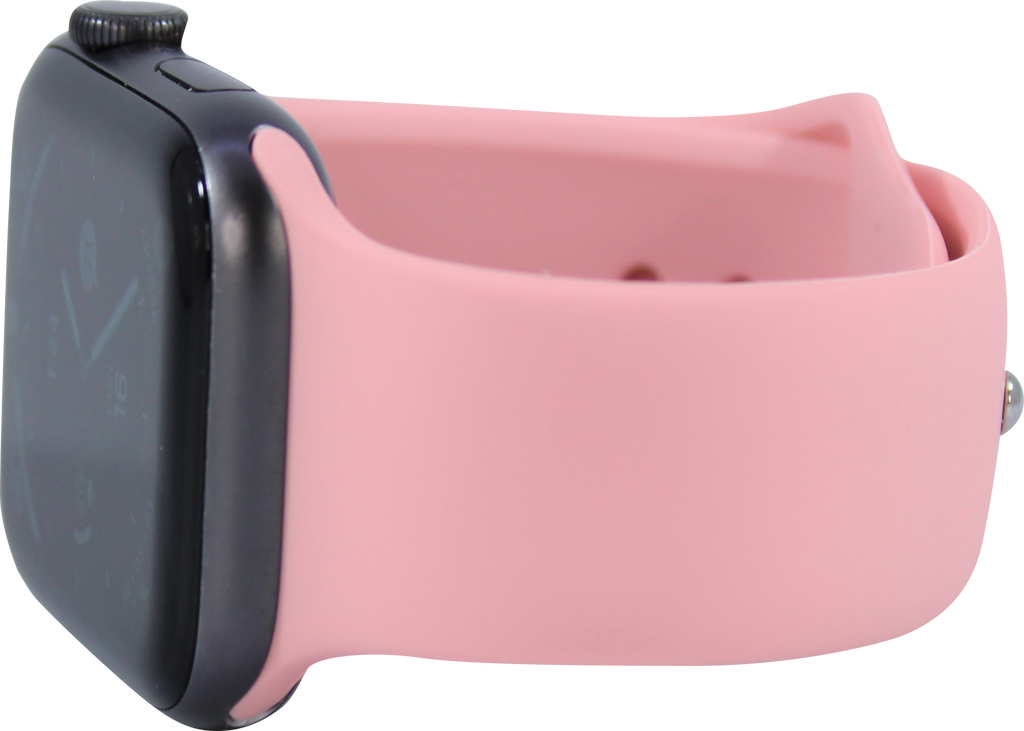 Baby pink apple watch strap sale