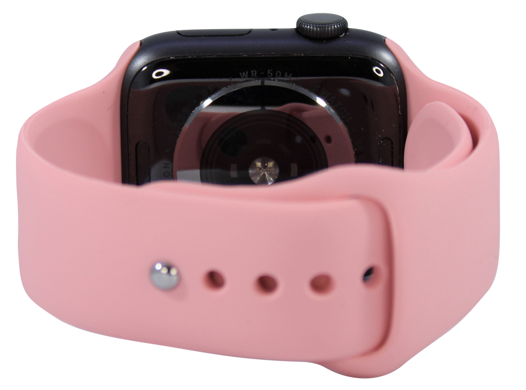Silicone Apple Watch Band - Hot Pink
