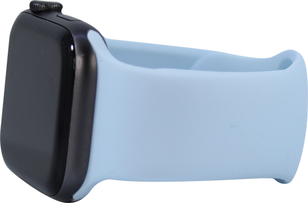 Sky Blue Silicone Apple Watch Band