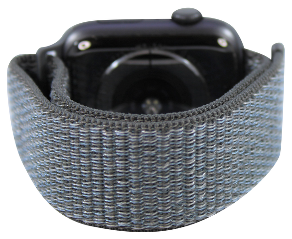 Grey Nylon Loop Band for Apple Watch