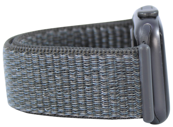 Grey Nylon Loop Band for Apple Watch