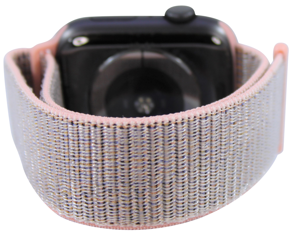 Apple watch strap pink sand sport loop discount