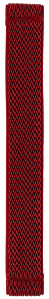 Retro Red Chevron Elastic Watch Band