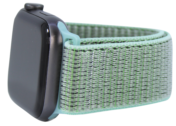 Light Mint Nylon Loop Band for Apple Watch