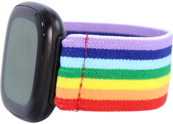 Light Rainbow Pride Elastic Watch Band
