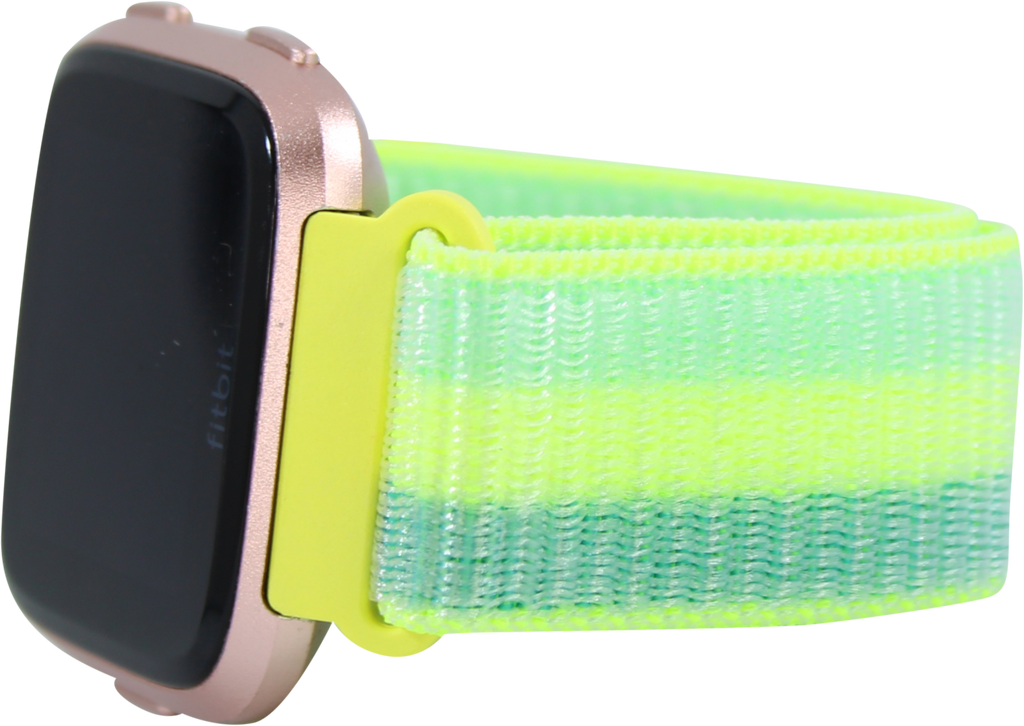 Fitbit versa top green band