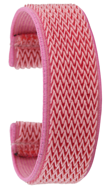 Retro Pink Chevron Elastic Watch Band