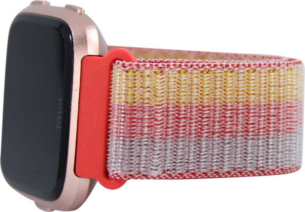 Sunset Nylon Sport Loop Band for Fitbit Versa