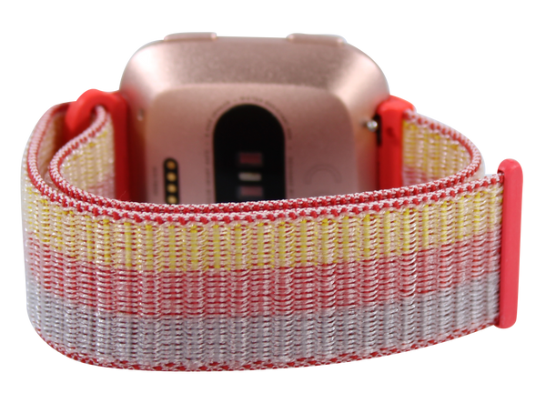 Sunset Nylon Sport Loop Band for Fitbit Versa