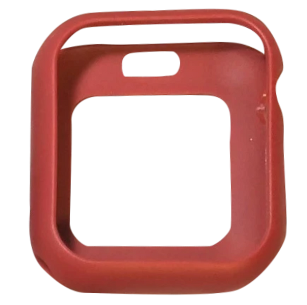 Matte Red Apple Watch Face Cover