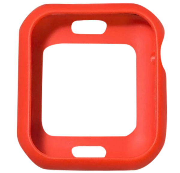 Bright Red Apple Watch Face Cover