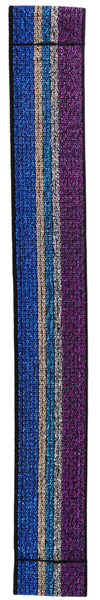 Blue Purple Glitter Elastic Watch Band