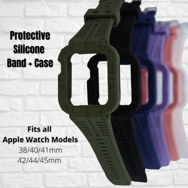 Silicone Protective Band for Apple Watch